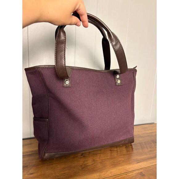 NWOT Thirty One Purple Tote - Cindy Tote - Picture 5 of 10